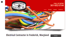 Desktop Screenshot of brandenburgelectric.com